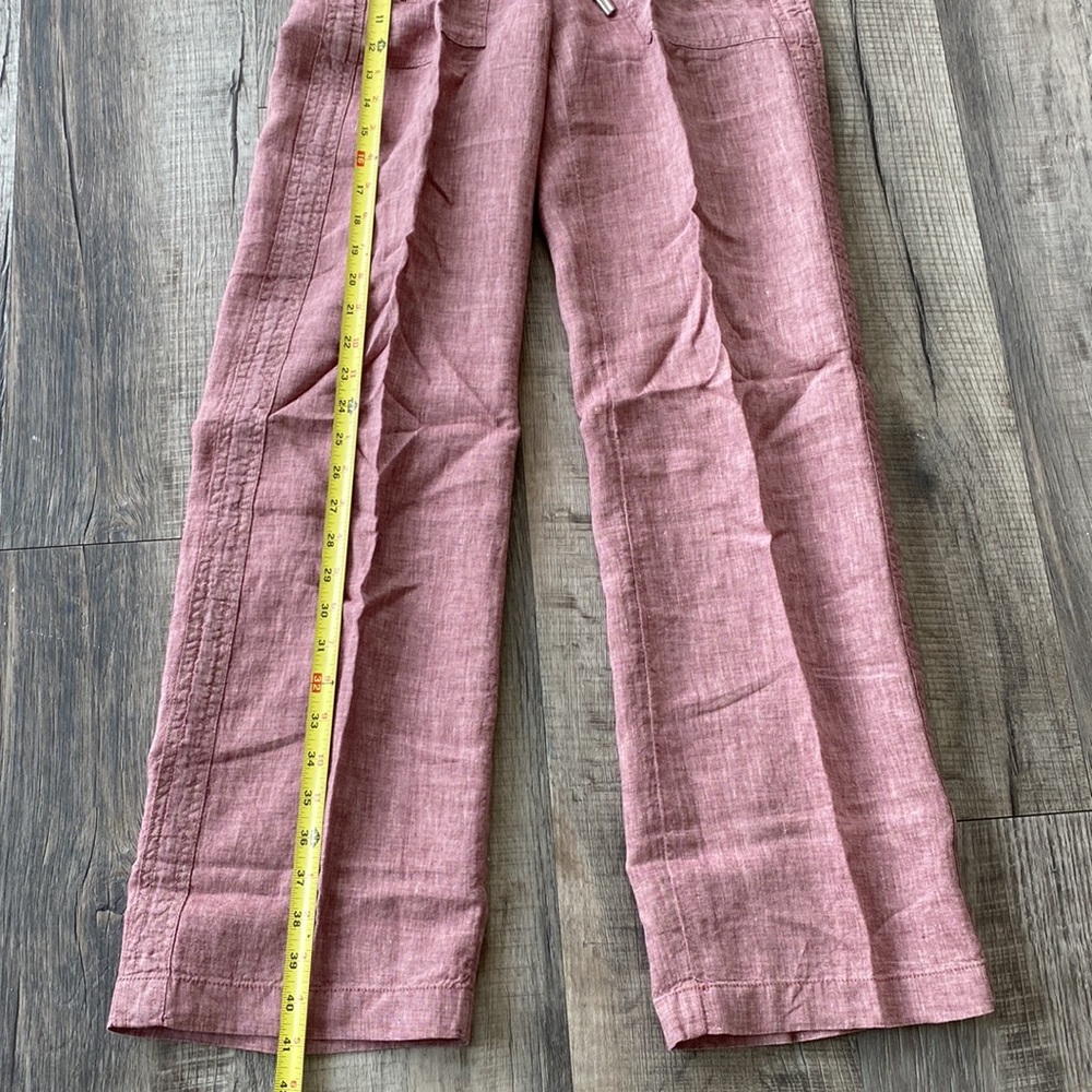 NWOT ATHLETA Cabo linen wide leg pants - Picture 9 of 10